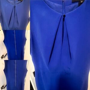Elegant Blue Women's Dress